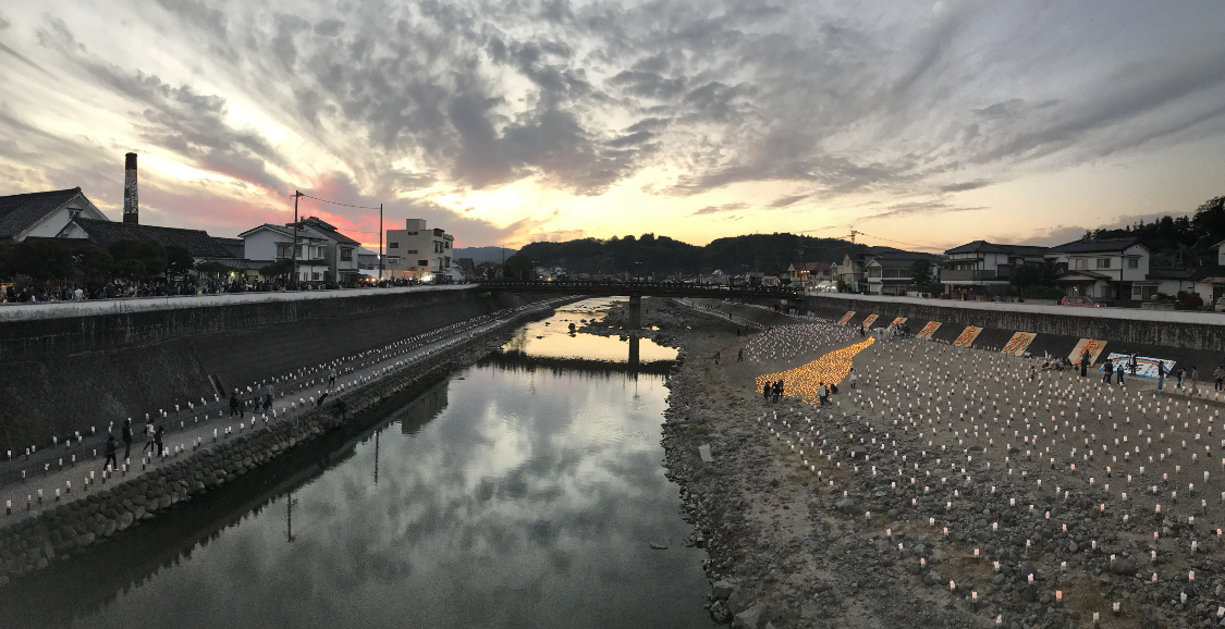 日田の川