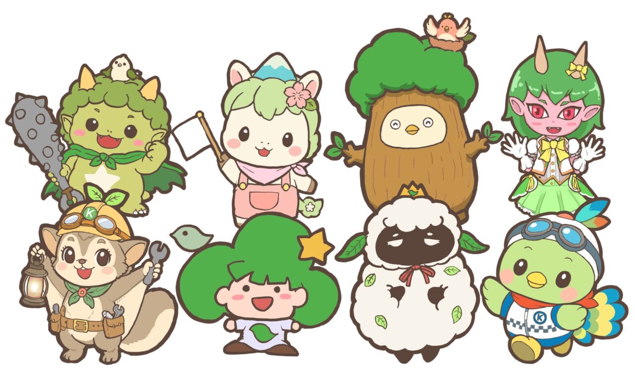新キャラクターの8つの候補